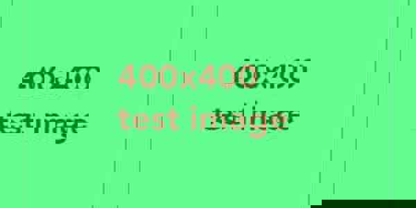400X400 Test Image For Website