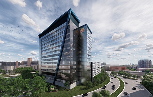 Mental Health Building - North View
