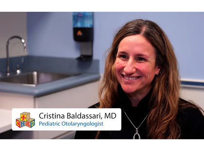Dr. Baldassari, Pediatric Otolaryngologist at CHKD