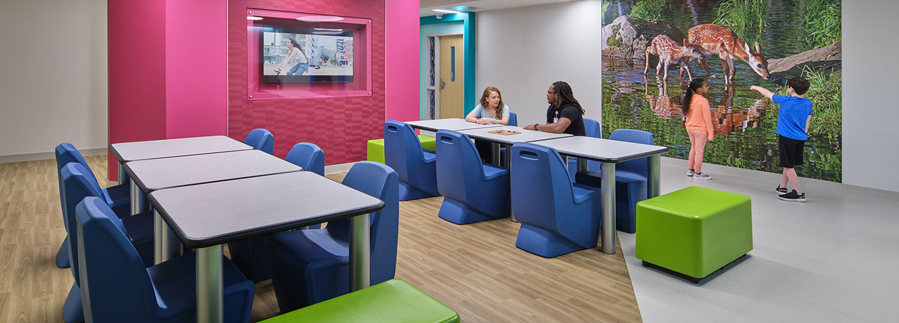 Open Area at Children's Pavilion