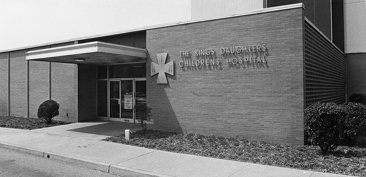 CHKD's first children's hospital, 1961