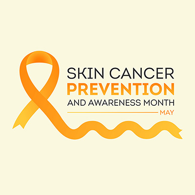 Skin Cancer Prevention Month Stock