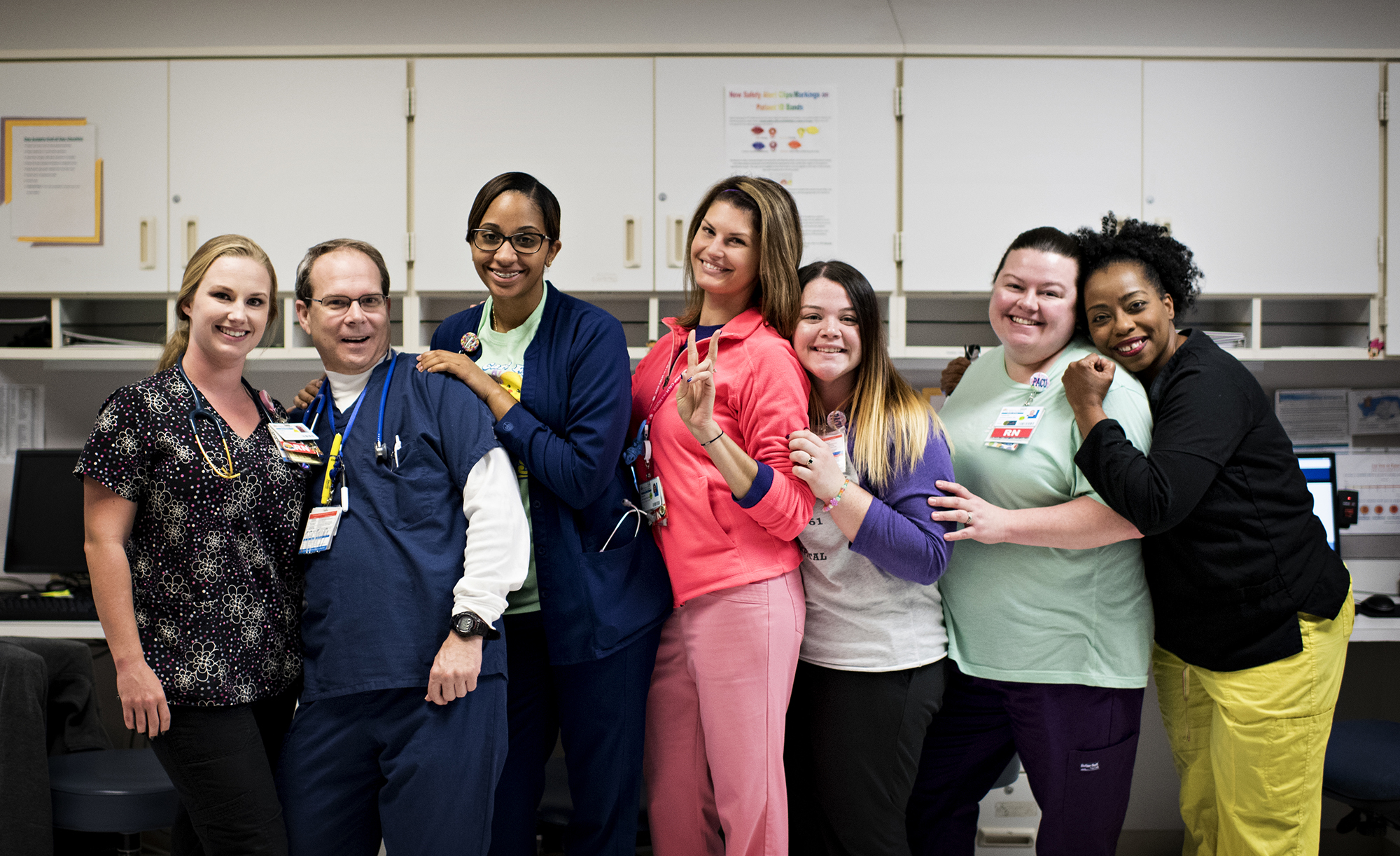 CHKD Day Surgery Nurses Take Time Out For A Quick Group Photo