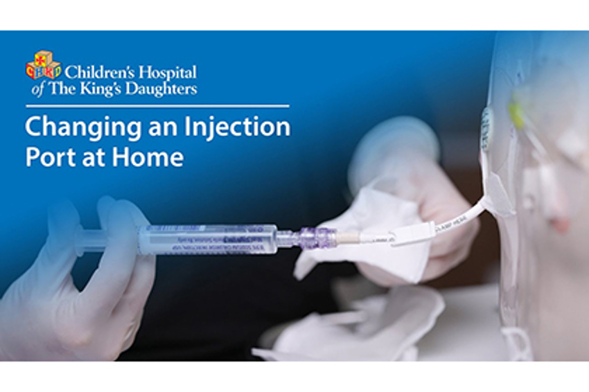 Video Thumb Changing An Injection Port At Home