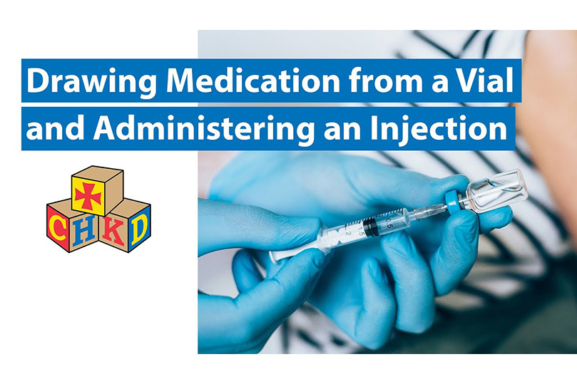 Drawing Medication from a Vial and Administering an Injection | Videos ...