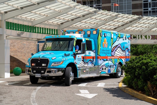CHKD’s Mobile Intensive Care team is available 24/7 to transfer pediatric patients from outlying area facilities to CHKD in specially designed MICUs.