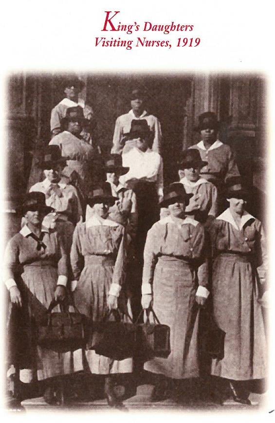 The King's Daughters visiting nurses, 1919