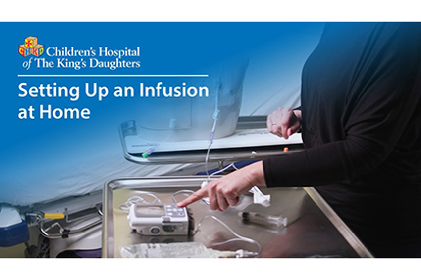 Video Thumb Setting Up An Infusion At Home